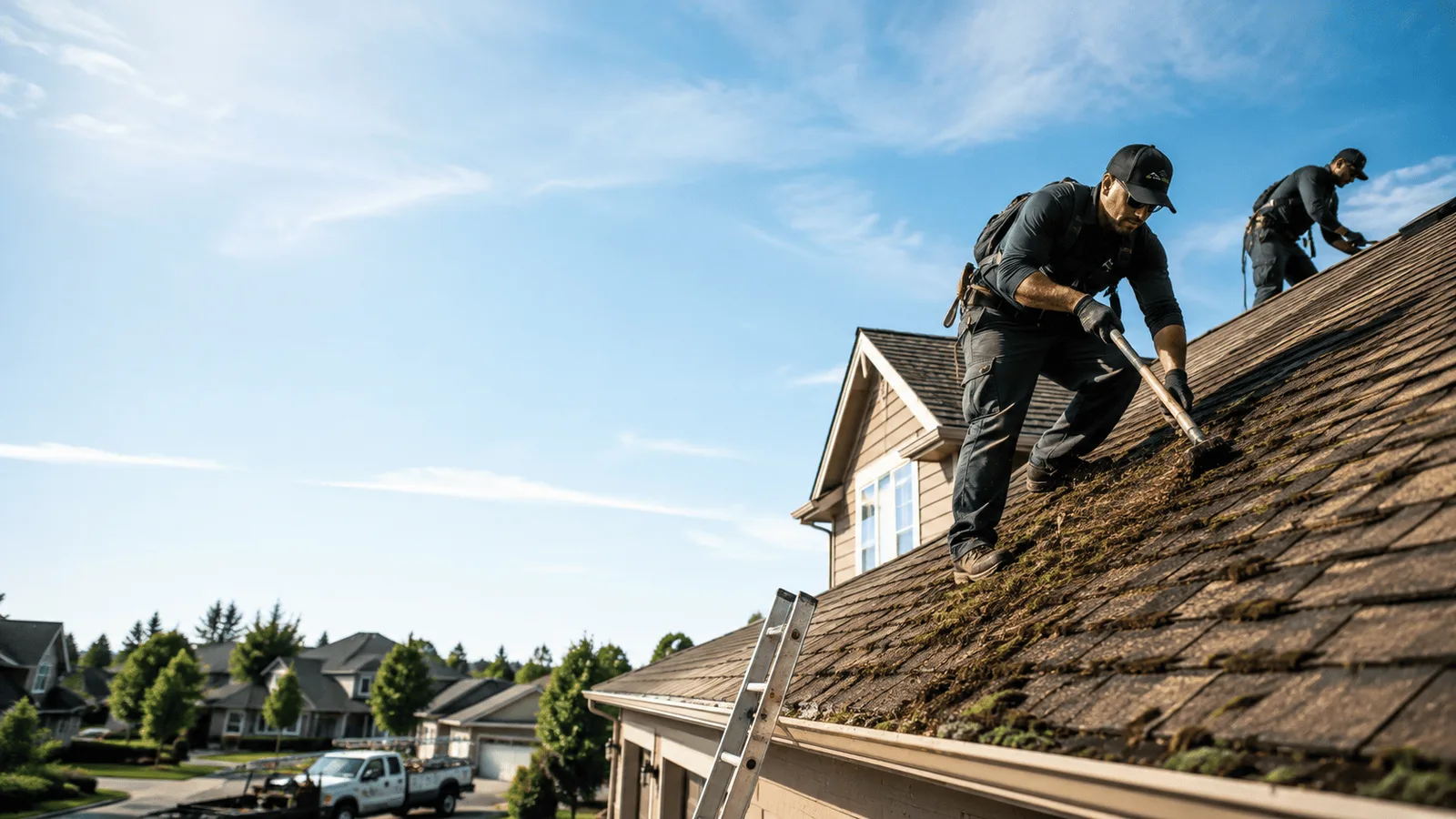 Roof Moss Removal in Austin, IN near me